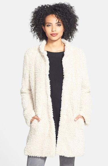 Kenneth Cole New York Faux Fur Jacket