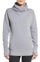 Women's Zella Frosty Asymmetrical Zip Pullover - Grey