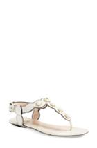 Women's Gucci 'willow' Thong Sandal Us / 37eu - White