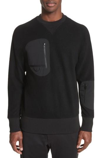 Men's Y-3 Zip Pocket Sweater - Black