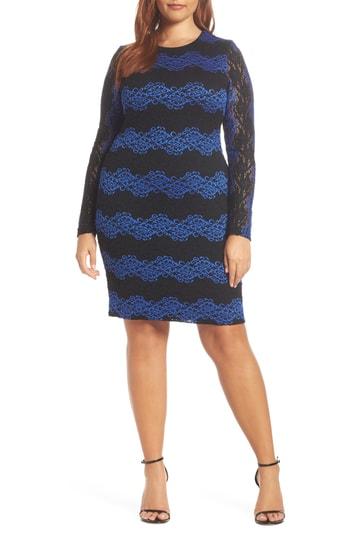 Women's Dress The Population Morgan Lace Body-con Dress