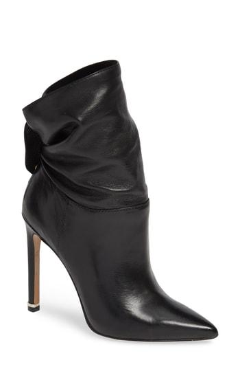 Women's Kenneth Cole New York Riley 110 Slouch Bootie .5 M - Black