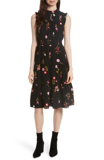 Women's Kate Spade New York In Bloom Smocked Waist Dress