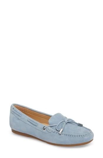 Women's Michael Michael Kors Sutton Moccasin M - Blue