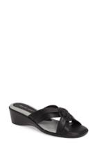 Women's David Tate Verona Sandal .5 M - Black