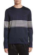 Men's Paul Smith Stripe Long Sleeve T-shirt - Blue