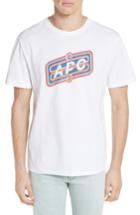 Men's A.p.c. Bastien Logo Graphic T-shirt - White