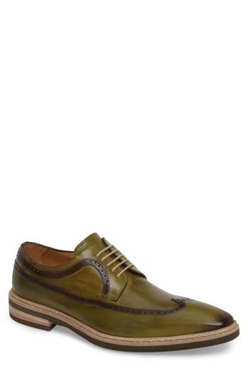 Men's Mezlan Maraval Wingtip M - Green