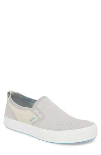 Men's Native Miles Liteknit Slip-on Sneaker M - Grey