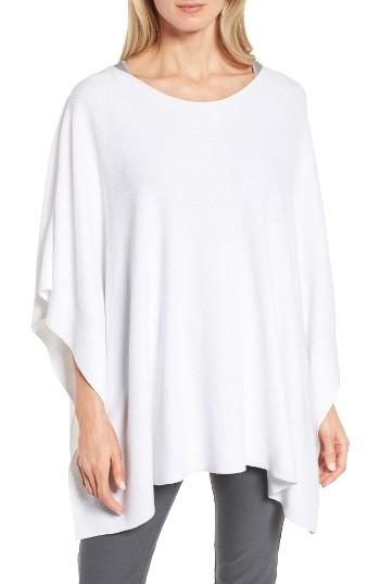 Women's Eileen Fisher Organic Cotton Poncho