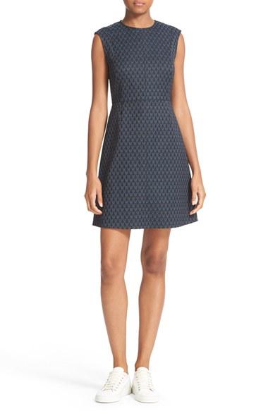 Women's Diane Von Furstenberg Madyson Jacquard Fit & Flare Dress