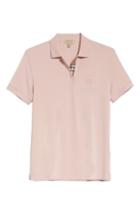 Women's Burberry Hartford Pique Polo - Pink