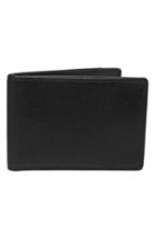 Men's Boconi 'grant Slimster' Rfid Blocker Leather Wallet - Black