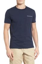 Men's French Connection Crewneck Pocket T-shirt - Blue