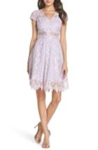 Women's Foxiedox Florence Lace Fit & Flare Dress - Purple