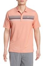 Men's Travis Mathew Happy Jelly Fit Polo, Size Small - Pink