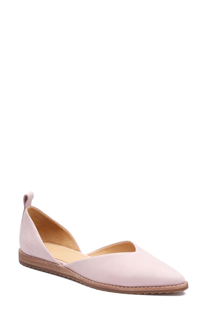 Women's Bill Blass Sybil Pointy Toe Flat M - Purple