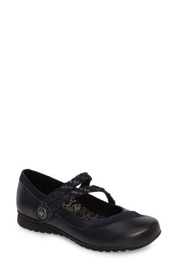 Women's Aetrex 'ada' Mary Jane -5.5us / 35eu - Blue