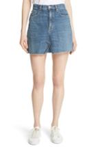 Women's Elizabeth And James Paulie Vintage Denim Skirt - Blue