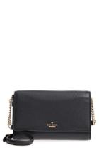 Kate Spade New York Oakwood Street Pebbled Leather Crossbody Bag - Black
