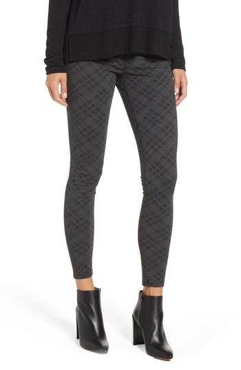 Petite Women's Wit & Wisdom Ab-solution Double Zip Ankle Skinny Jeans P - Grey