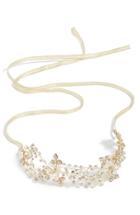 Nina Crystal Embellished Floral Head Wrap