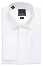 Men's David Donahue Trim Fit Tuxedo Shirt