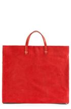 Clare V. Maison Simple Suede Tote -