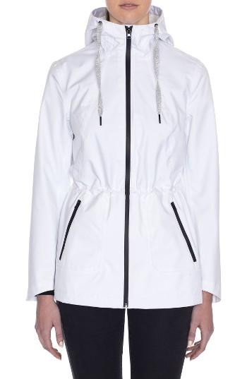 Women's Laundry By Shelli Segal Hooded Active Jacket - White