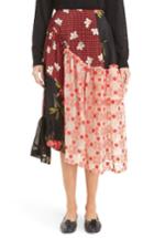 Women's Simone Rocha Patchwork Three Tier Skirt