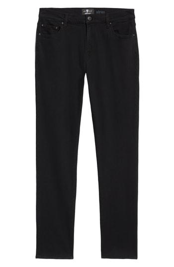 Men's 7 For All Mankind Adrien Slim Fit Straight Leg Jeans - Black