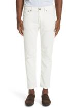 Men's Eleventy Five Pocket Corduroy Trousers - White
