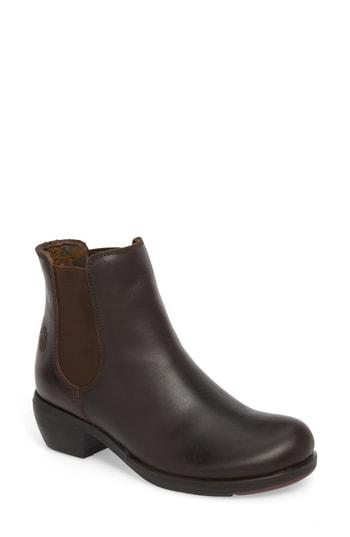 Women's Fly London 'make' Chelsea Boot .5-8us / 38eu - Brown