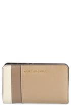 Women's Marc Jacobs Saffiano Leather Compact Wallet - Grey