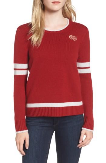 Women's Draper James Spirit Sweater - Burgundy