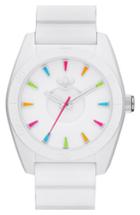 Women's Adidas Originals 'santiago' Silicone Strap Watch, 42mm