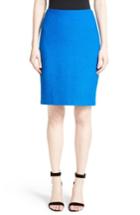 Women's St. John Collection Clair Knit Pencil Skirt - Blue