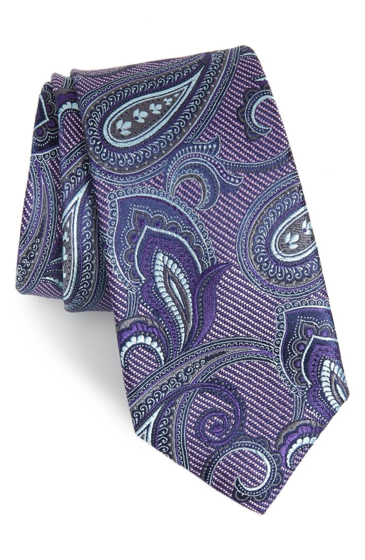 Men's Nordstrom Men's Shop Palisades Paisley Silk Tie