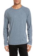 Men's James Perse Double Layered Raglan T-shirt (xs) - Blue