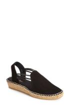 Women's Toni Pons 'nuria' Suede Sandal .5-6us / 36eu - Black
