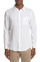 Men's Onia Abe Linen Shirt - White