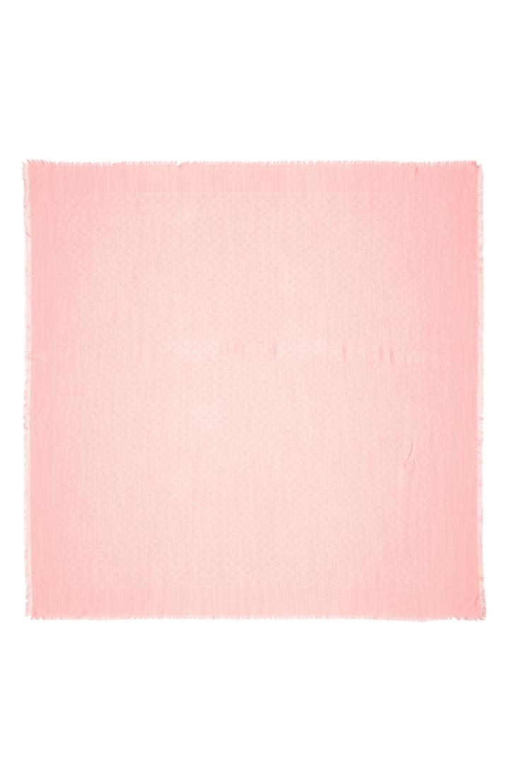 Women's Gucci Ataria Jacquard Shawl, Size - Pink