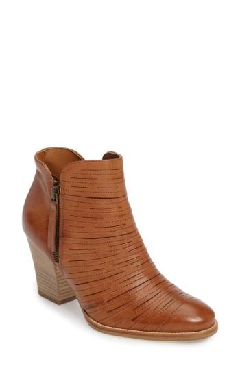 Women's Paul Green Malibu Sliced Zip Bootie Us/ 5.5uk - Brown