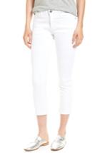 Women's Ag Prima Crop Skinny Jeans - White