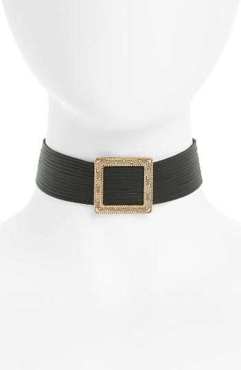 Women's Topshop Buckle Choker