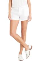 Women's Michael Stars Linen Shorts - White