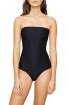 Women's Onia Estelle Rib Convertible One-piece Swimsuit - Black