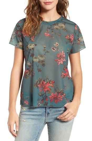 Women's Hinge Sheer Mesh Tee
