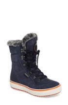 Women's Santana Canada Mixx Faux Fur Waterproof Boot M - Blue