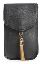 Amici Accessories Tassel Faux Leather Phone Crossbody Bag -